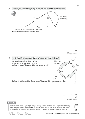 CGP Books - New GCSE Maths OCR Grade 8-9 Targeted Exam Practice Workbo image 3