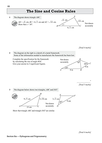 CGP Books - New GCSE Maths OCR Grade 8-9 Targeted Exam Practice Workbo image 4