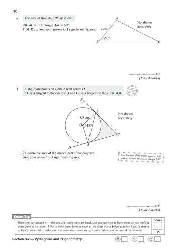 CGP Books - New GCSE Maths OCR Grade 8-9 Targeted Exam Practice Workbo image 6