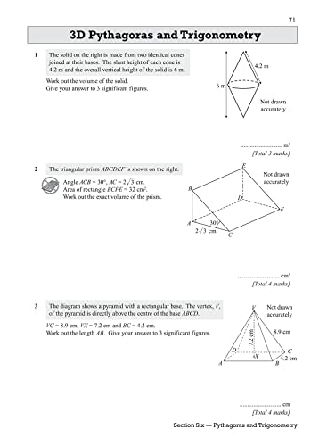 CGP Books - New GCSE Maths OCR Grade 8-9 Targeted Exam Practice Workbo image 7
