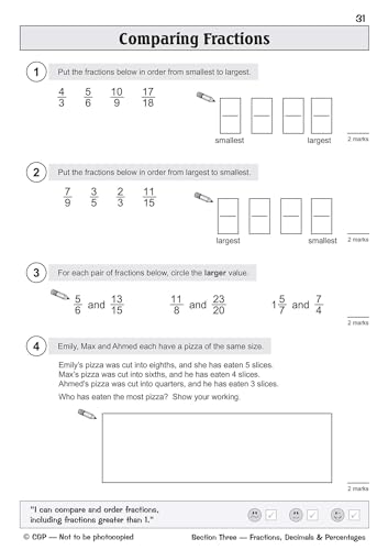 CGP Books - KS2 Maths Targeted SATS Question Book - Advanced Level (fo image 4