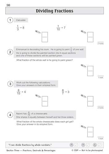 CGP Books - KS2 Maths Targeted SATS Question Book - Advanced Level (fo image 9