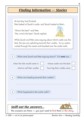 CGP Books - KS1 English Reading Study & Practice Book - Paperback image 3