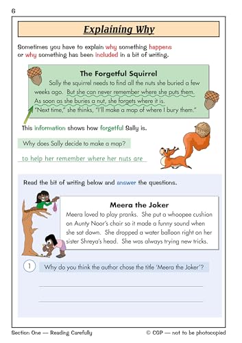 CGP Books - KS1 English Reading Study & Practice Book - Paperback image 6