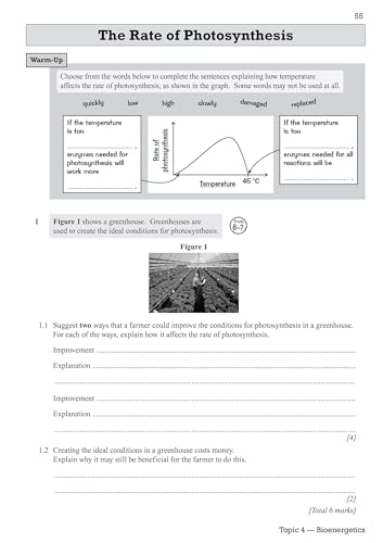 CGP Books - Grade 9-1 GCSE Biology: AQA Exam Practice Workbook - Highe image 3