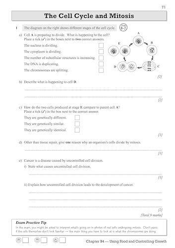 CGP Books - Grade 9-1 GCSE Biology: OCR 21st Century Exam Practice Wor image 6
