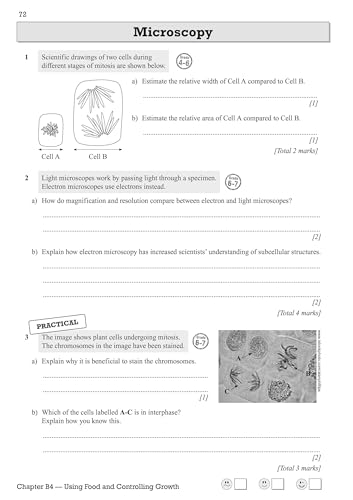 CGP Books - Grade 9-1 GCSE Biology: OCR 21st Century Exam Practice Wor image 7