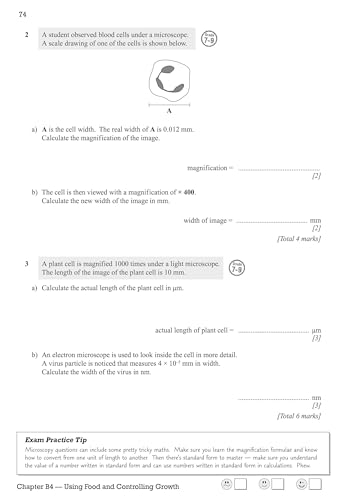 CGP Books - Grade 9-1 GCSE Biology: OCR 21st Century Exam Practice Wor image 9