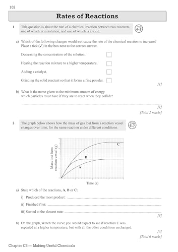 CGP Books - Grade 9-1 GCSE Chemistry: OCR 21st Century Exam Practice W image 2