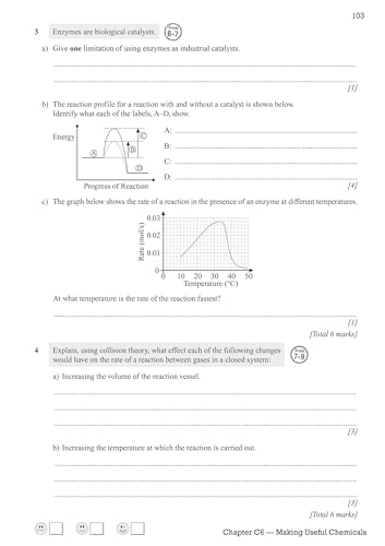 CGP Books - Grade 9-1 GCSE Chemistry: OCR 21st Century Exam Practice W image 3