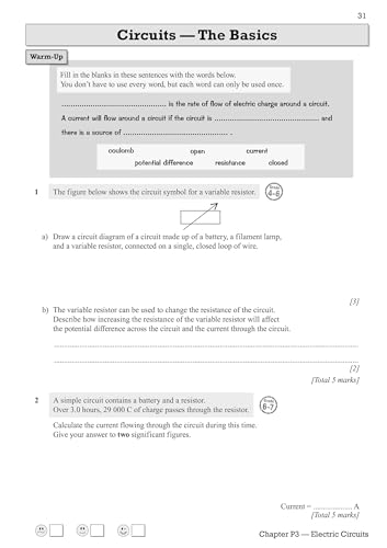 CGP Books - Grade 9-1 GCSE Physics: OCR 21st Century Exam Practice Wor image 3