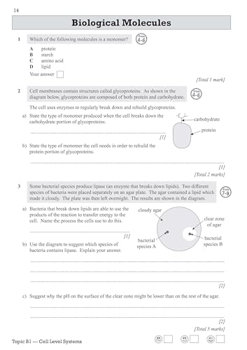 CGP Books - Grade 9-1 GCSE Biology: OCR Gateway Exam Practice Workbook image 6