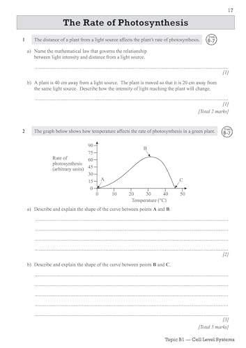CGP Books - Grade 9-1 GCSE Biology: OCR Gateway Exam Practice Workbook image 9