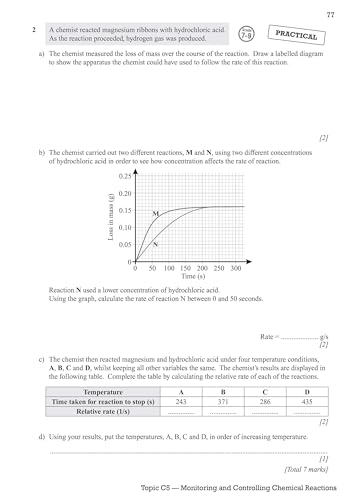 CGP Books - Grade 9-1 GCSE Chemistry: OCR Gateway Exam Practice Workbo image 3