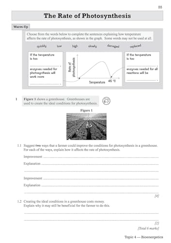CGP Books - Grade 9-1 GCSE Biology: Exam Practice Workbook (with answe image 3