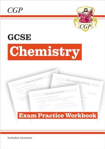 CGP Books - Grade 9-1 GCSE Chemistry: Exam Practice Workbook (with ans image 1