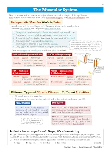 CGP Books - GCSE Physical Education Edexcel Revision Guide - for the G image 6
