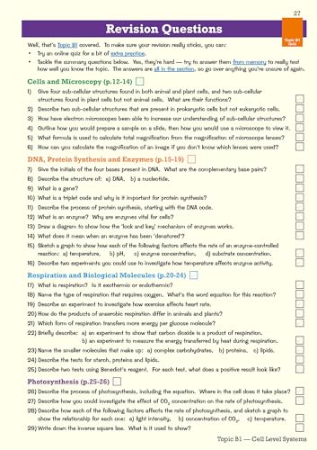 CGP Books - Grade 9-1 GCSE Biology: OCR Gateway Revision Guide with On image 9