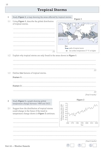 CGP Books - Grade 9-1 GCSE Geography AQA Exam Practice Workbook - Pape image 3