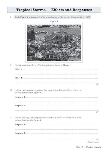 CGP Books - Grade 9-1 GCSE Geography AQA Exam Practice Workbook - Pape image 4