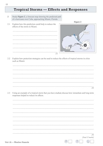 CGP Books - Grade 9-1 GCSE Geography AQA Exam Practice Workbook - Pape image 5