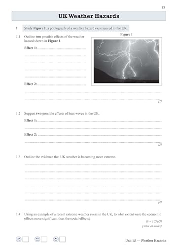 CGP Books - Grade 9-1 GCSE Geography AQA Exam Practice Workbook - Pape image 6
