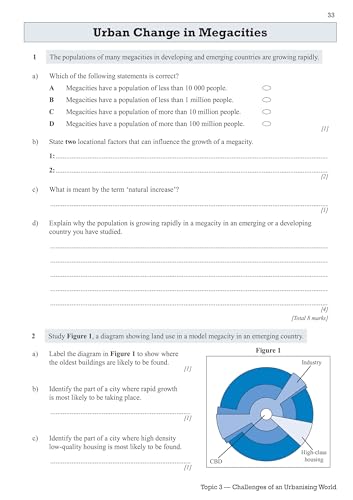 CGP Books - Grade 9-1 GCSE Geography Edexcel B: Investigating Geograph image 3