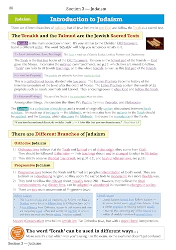 CGP Books - Grade 9-1 GCSE Religious Studies: Revision Guide with Onli image 6