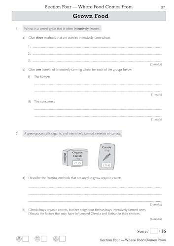 CGP Books - Grade 9-1 GCSE Food Preparation & Nutrition - WJEC Eduqas image 2