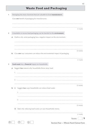 CGP Books - Grade 9-1 GCSE Food Preparation & Nutrition - WJEC Eduqas image 6