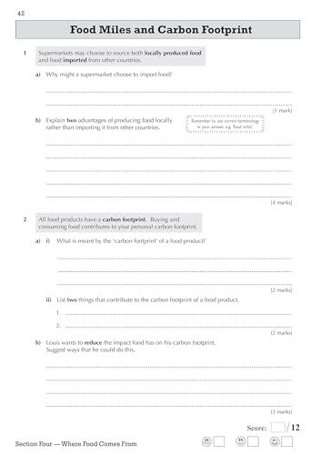 CGP Books - Grade 9-1 GCSE Food Preparation & Nutrition - WJEC Eduqas image 7