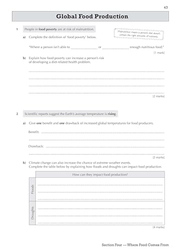 CGP Books - Grade 9-1 GCSE Food Preparation & Nutrition - WJEC Eduqas image 8