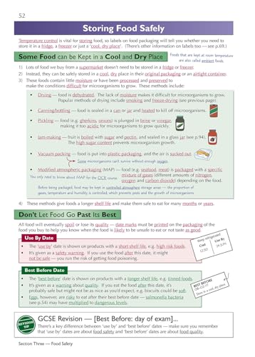 CGP Books - Grade 9-1 GCSE Food Preparation & Nutrition - Complete Rev image 5