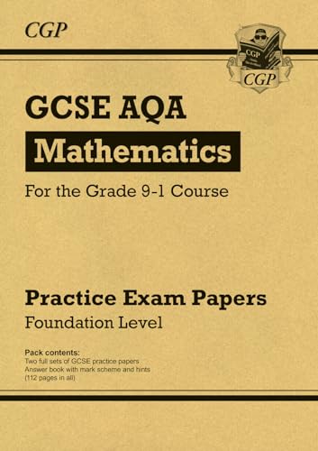 CGP Books - GCSE Maths AQA Practice Papers: Foundation - for the Grade image 1