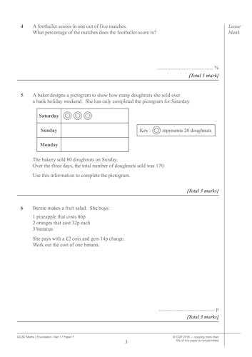 CGP Books - GCSE Maths AQA Practice Papers: Foundation - for the Grade image 4