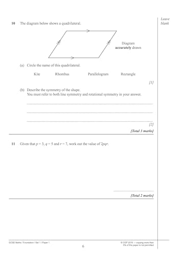 CGP Books - GCSE Maths AQA Practice Papers: Foundation - for the Grade image 7