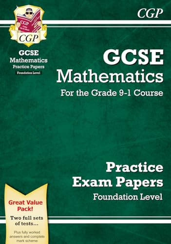 CGP Books - GCSE Maths Practice Papers: Foundation - for the Grade 9-1 image 1