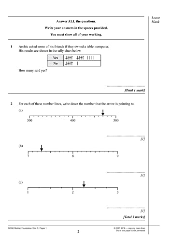 CGP Books - GCSE Maths Practice Papers: Foundation - for the Grade 9-1 image 3