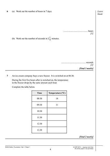 CGP Books - GCSE Maths Practice Papers: Foundation - for the Grade 9-1 image 5