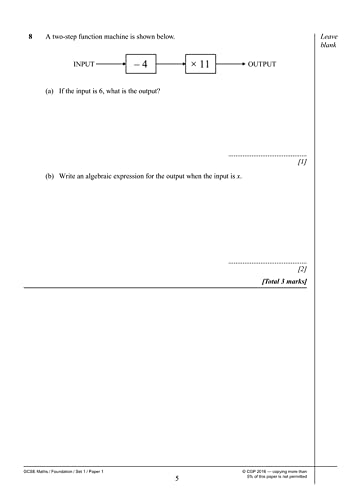 CGP Books - GCSE Maths Practice Papers: Foundation - for the Grade 9-1 image 6