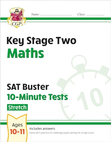 CGP Books - New KS2 Maths Targeted SAT Buster 10-Minute Tests - Advan image 1