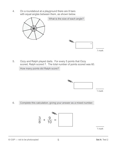 CGP Books - New KS2 Maths Targeted SAT Buster 10-Minute Tests - Advan image 6