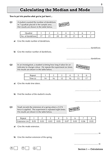 CGP Books - Grade 9-1 GCSE Science: Essential Maths Skills - Study & P image 8