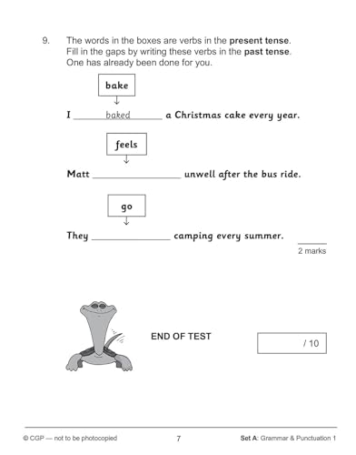 CGP Books - New KS1 English SAT Buster 10-Minute Tests: Grammar, Punct image 5
