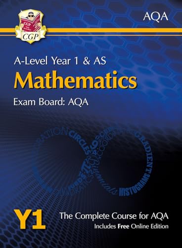 CGP Books - New A-Level Maths for AQA: Year 1 & AS Student Book with O image 1