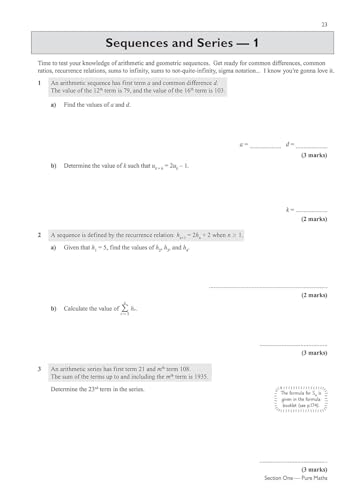 CGP Books - New A-Level Maths for AQA: Year 1 & 2 Exam Practice Workbo image 2