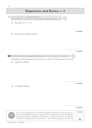 CGP Books - New A-Level Maths for AQA: Year 1 & 2 Exam Practice Workbo image 5