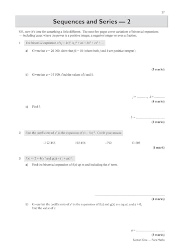 CGP Books - New A-Level Maths for AQA: Year 1 & 2 Exam Practice Workbo image 6