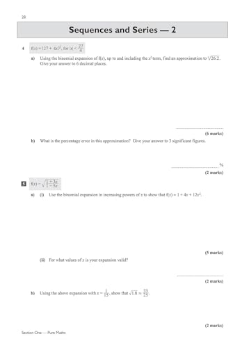 CGP Books - New A-Level Maths for AQA: Year 1 & 2 Exam Practice Workbo image 7