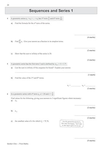 CGP Books - New A-Level Maths for OCR: Year 1 & 2 Exam Practice Workbo image 3